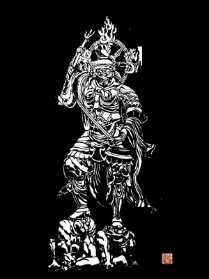 仏画編 | 切り絵Tシャツネット販売